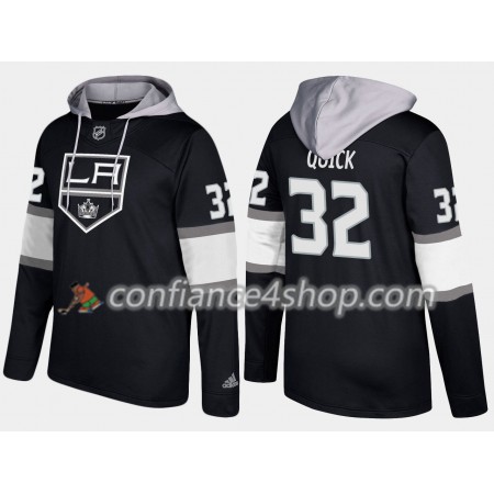 Homme Los Angeles Kings Jonathan Quick 32 N001 Chandails à capuchon